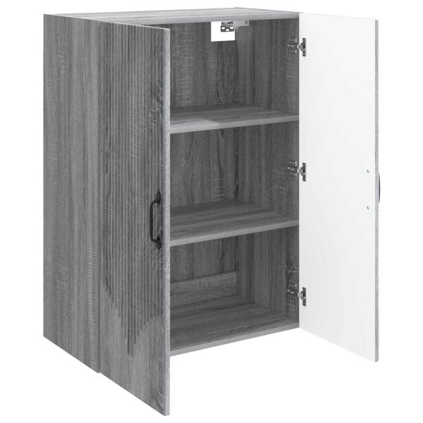 Wandschrank 66 x 34,5 x 90 cm Holzwerkstoff Sonoma-Grau