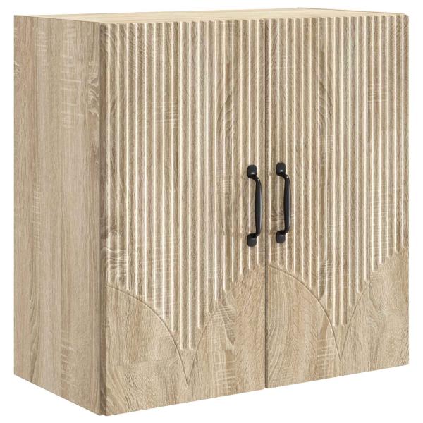 Wandschrank 59 x 31 x 60 cm Holzwerkstoff Sonoma-Eiche