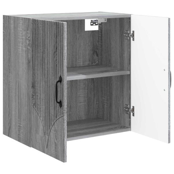 Wandschrank 59 x 31 x 60 cm Holzwerkstoff Sonoma-Grau