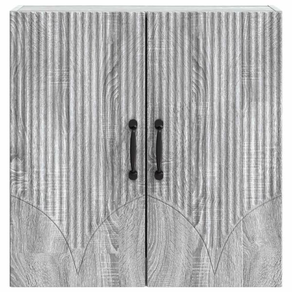 Wandschrank 59 x 31 x 60 cm Holzwerkstoff Sonoma-Grau