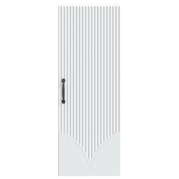 Wandschrank Weiß 33 x 34,5 x 90 cm Holzwerkstoff