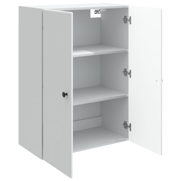 Wandschrank Weiß 66 x 34,5 x 90 cm Holzwerkstoff