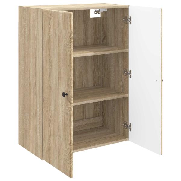 Wandschrank 66 x 34,5 x 90 cm Holzwerkstoff Sonoma-Eiche