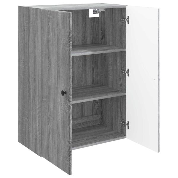 Wandschrank 66 x 34,5 x 90 cm Holzwerkstoff Sonoma-Grau