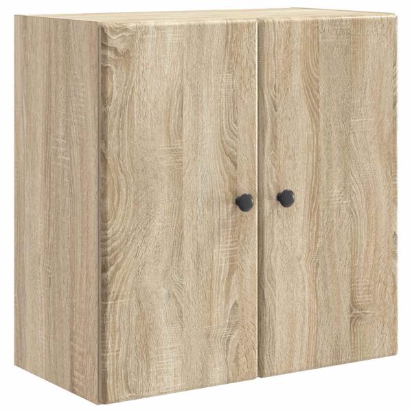 Wandschrank 59 x 31 x 60 cm Holzwerkstoff Sonoma-Eiche