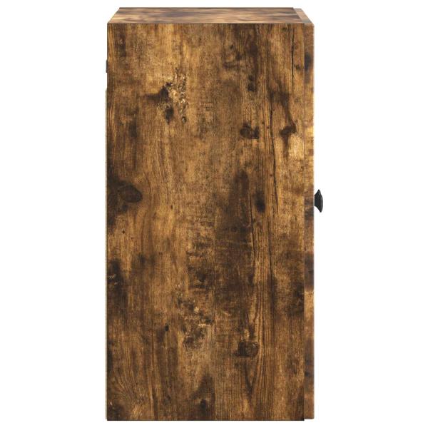 Wandschrank 59 x 31 x 60 cm Holzwerkstoff Räuchereiche