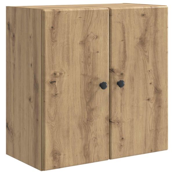 Wandschrank 59 x 31 x 60 cm Holzwerkstoff Artisan-Eiche