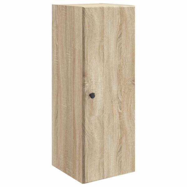 Wandschrank 33 x 34,5 x 90 cm Holzwerkstoff Sonoma-Eiche