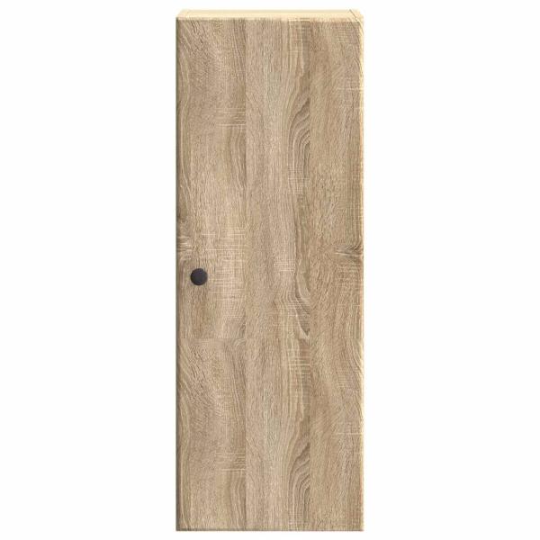Wandschrank 33 x 34,5 x 90 cm Holzwerkstoff Sonoma-Eiche