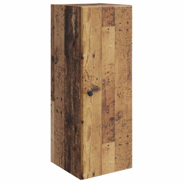Wandschrank 33 x 34,5 x 90 cm Holzwerkstoff Altholz