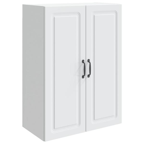 Wandschrank 66 x 34,5 x 90 cm Holzwerkstoff Weiß