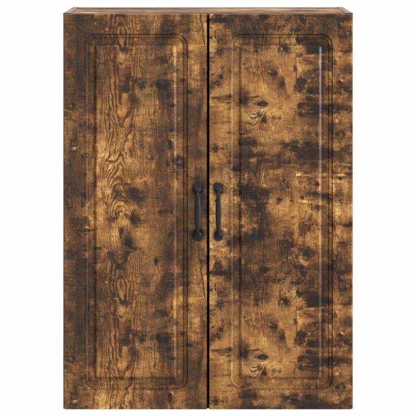 Wandschrank 66 x 34,5 x 90 cm Holzwerkstoff Räuchereiche