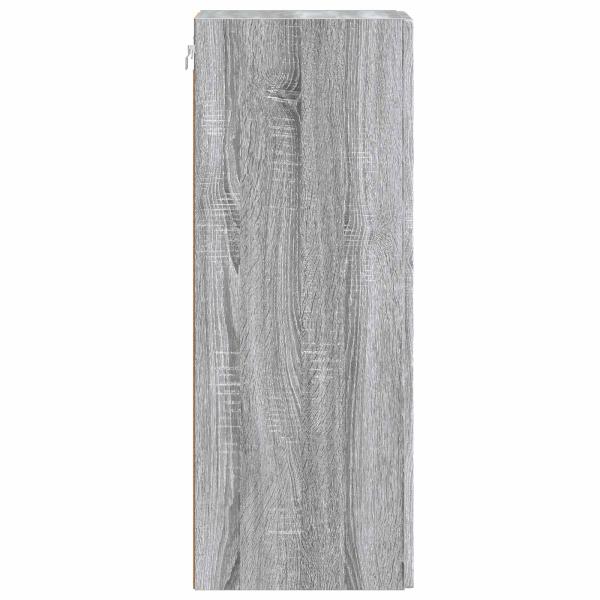 Wandschrank 66 x 34,5 x 90 cm Holzwerkstoff Sonoma-Grau