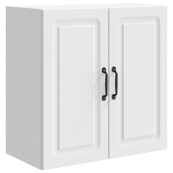 Wandschrank 59 x 31 x 60 cm Holzwerkstoff Weiß