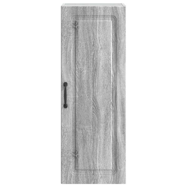 Wandschrank 33 x 34,5 x 90 cm Holzwerkstoff Sonoma-Grau