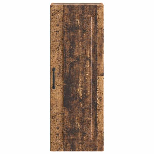 Wandschrank 33 x 34,5 x 90 cm Holzwerkstoff Altholz