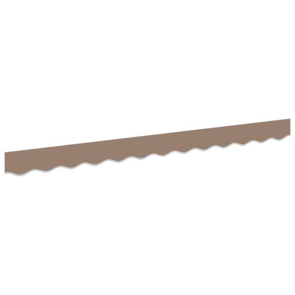 Ersatzvolant für Markise für 3 m Taupe Polyester