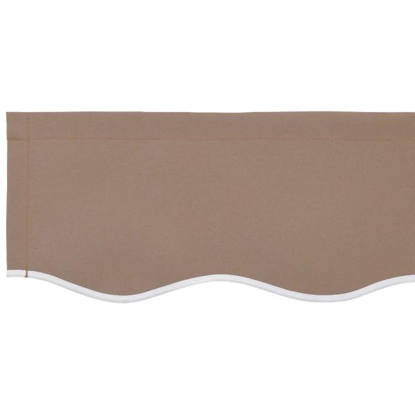 Ersatzvolant für Markise für 3 m Taupe Polyester