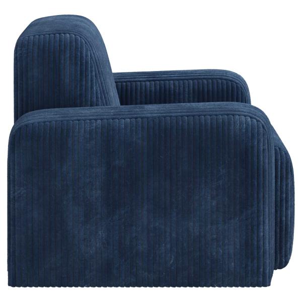 Sessel Marineblau Cord
