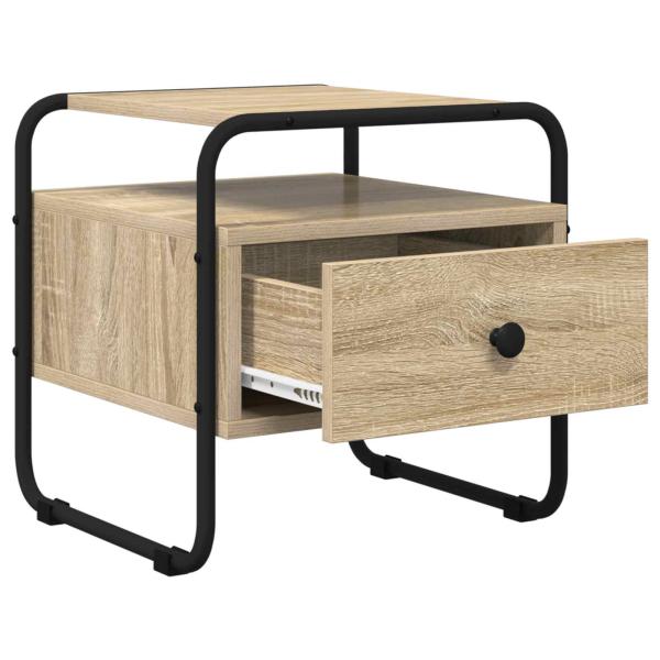 Nachttisch Sonoma-Eiche 40 x 39,5 x 40 cm Holzwerkstoff