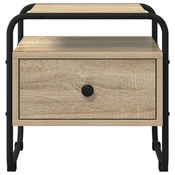 Nachttisch Sonoma-Eiche 40 x 39,5 x 40 cm Holzwerkstoff