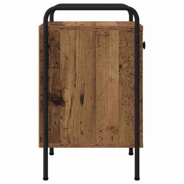 Nachttisch Altholz 35 x 36,5 x 61 cm Holzwerkstoff