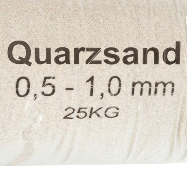 Filtersand 25 kg 0,5-1,0 mm