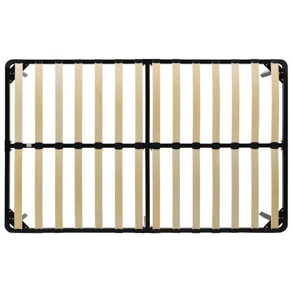 Bettgestell Schwarz Metall 160×200 cm