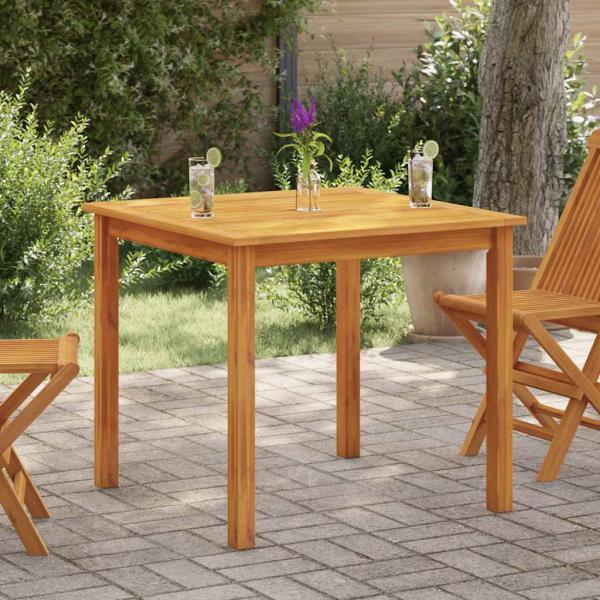 ARDEBO.de - Gartentisch 85x85x74 cm Massivholz Akazie