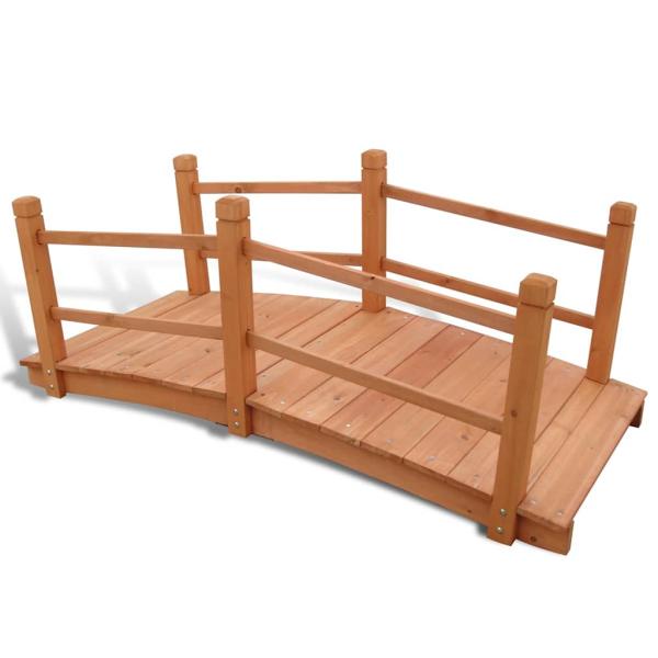 ARDEBO.de - Gartenbrücke 140x60x56 cm