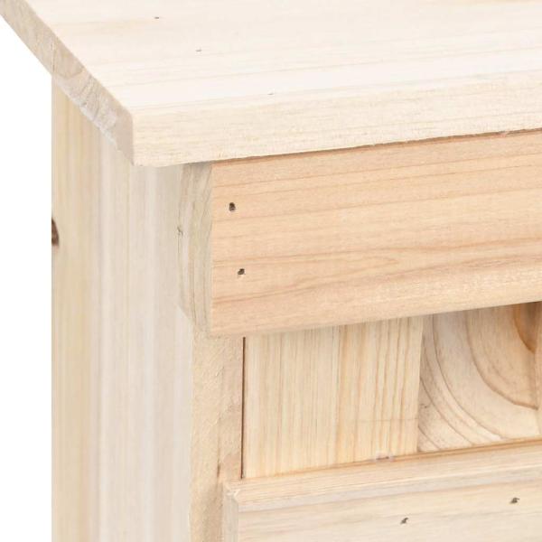 Spatzenhaus 5-fach 68x15x21 cm Tannenholz