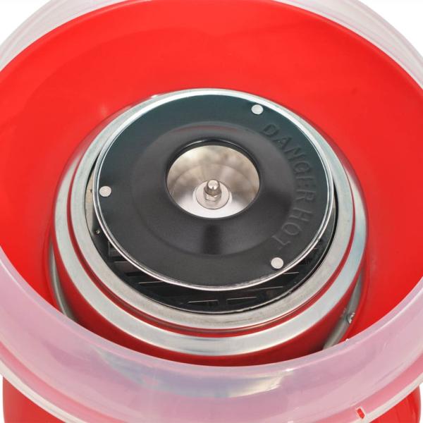 Zuckerwattemaschine 480 W Rot