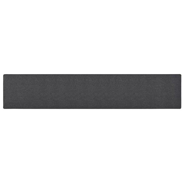 ARDEBO.de - Teppichläufer Anthrazit 50x300 cm
