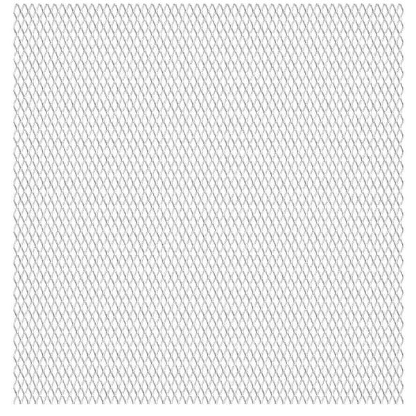 ARDEBO.de - Gittermatte Streckmetall Edelstahl 100x85 cm 45x20x4 mm