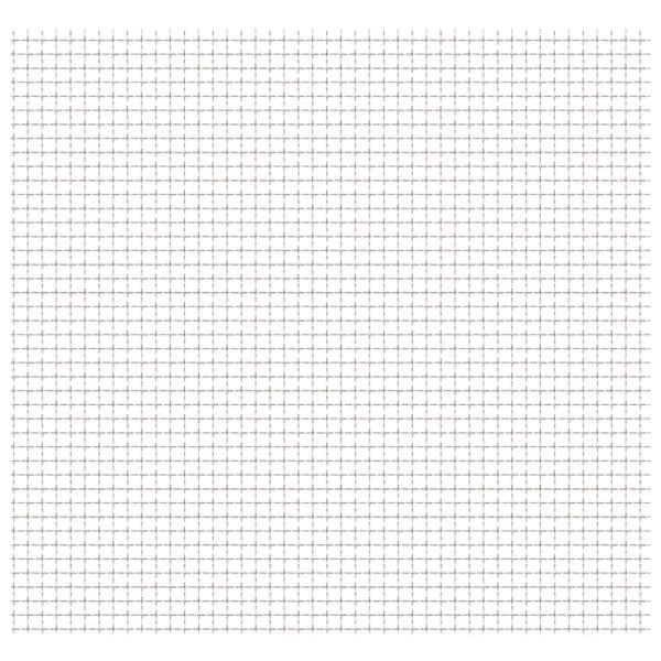 ARDEBO.de - Wellengitter Edelstahl 100x85 cm 31x31x3 mm