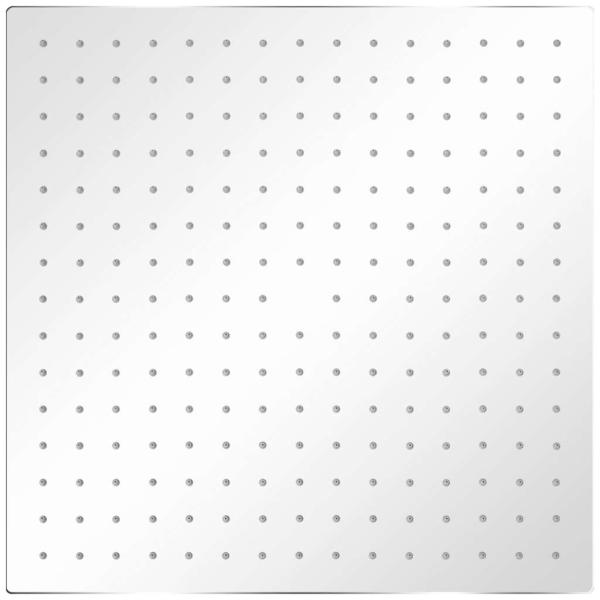 Regenbrause Edelstahl 40x40 cm Quadratisch