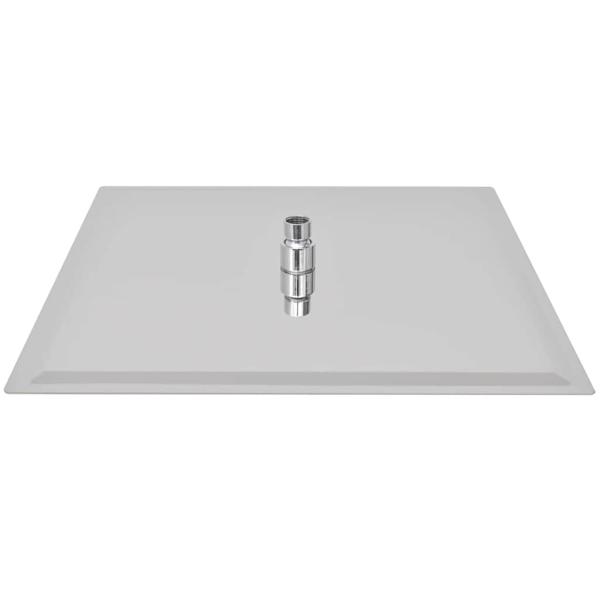 Regenbrause Edelstahl 40x40 cm Quadratisch