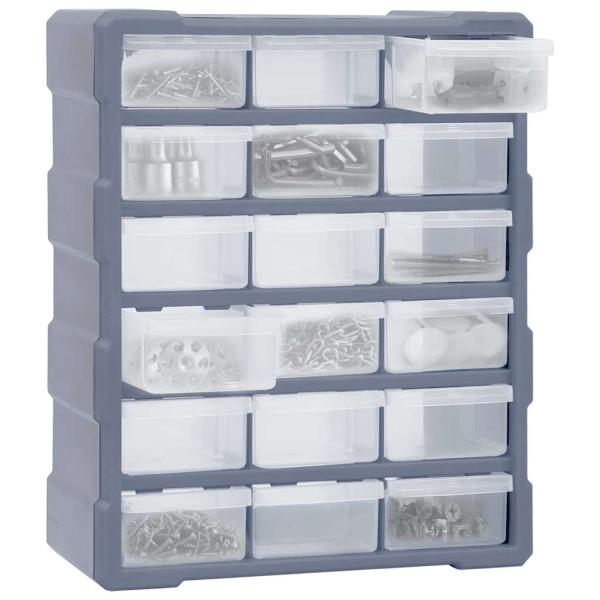 Multi-Schubladen-Organizer 18 Schubladen 38x16x47 cm