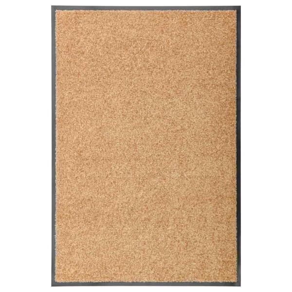 ARDEBO.de - Fußmatte Waschbar Creme 60x90 cm