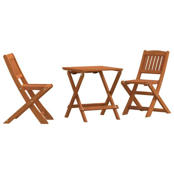 ARDEBO.de - 3-tlg. Bistro-Set für Kinder Massivholz Eukalyptus