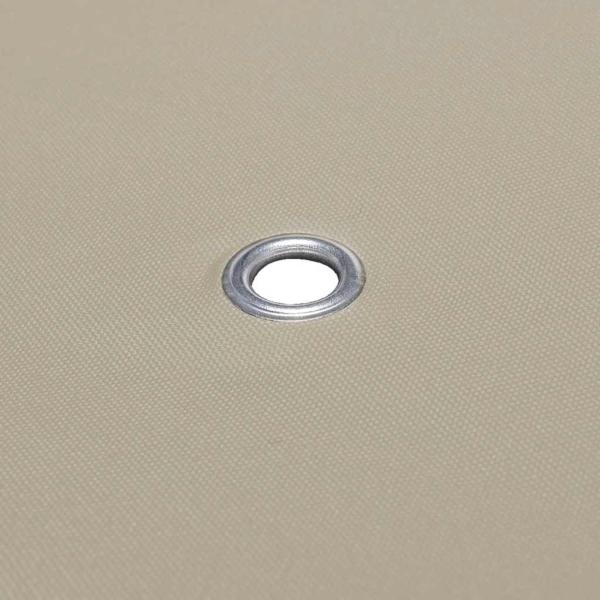 Pavillon-Ersatzdach 310 g/m² Beige 3x3 m