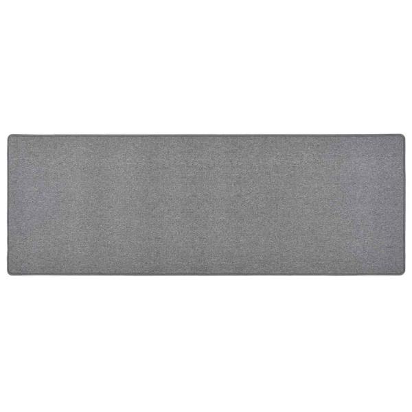 ARDEBO.de - Teppichläufer Dunkelgrau 50x150 cm