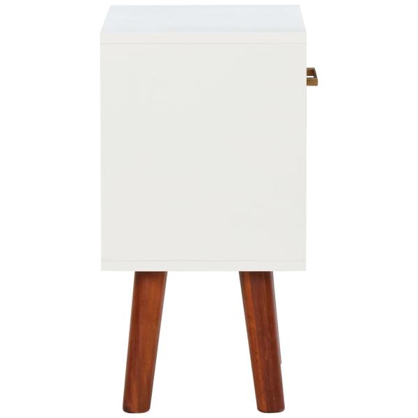 Nachttisch Akazienholz Massiv 40x30x57 cm
