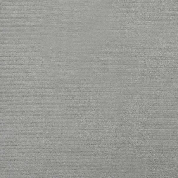Hundebett Hellgrau 66x40x45 cm Samt