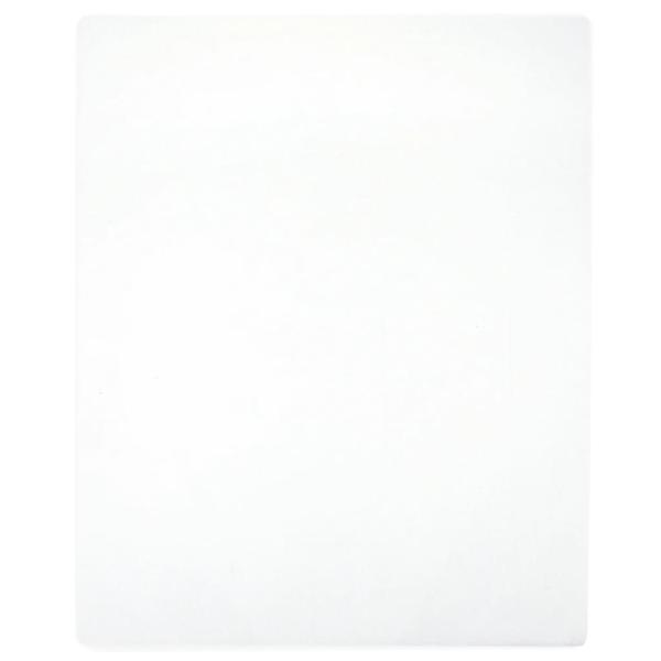 ARDEBO.de - Spannbettlaken Jersey Weiß 90x200 cm Baumwolle