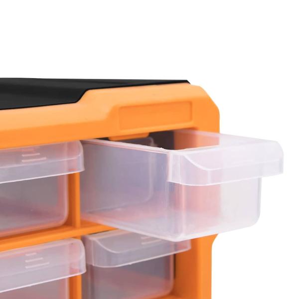 Multi-Schubladen-Organizer mit 39 Schubladen 38x16x47 cm