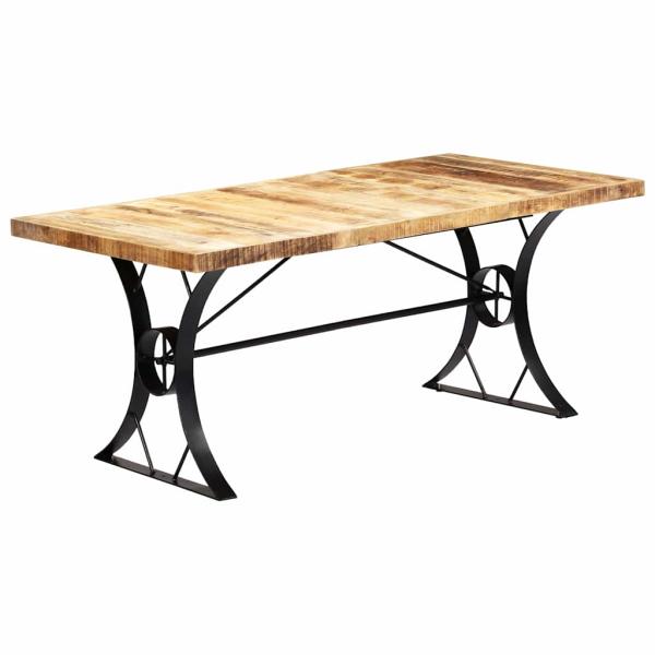 ARDEBO.de - Esstisch 180×90×76 cm Mango Massivholz
