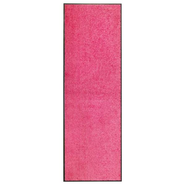 ARDEBO.de - Fußmatte Waschbar Rosa 60x180 cm