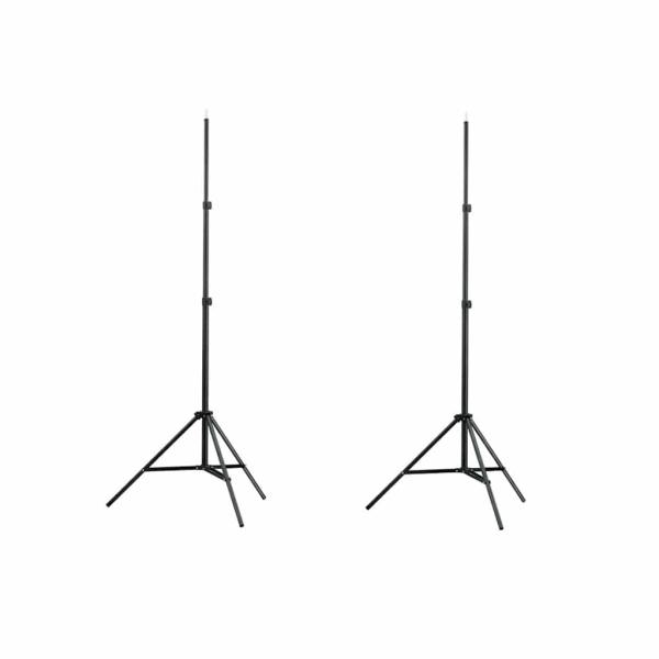 ARDEBO.de - Lampenstativ 2 Stk. H?he 78-210 cm