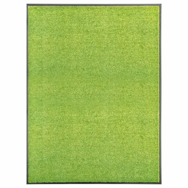 ARDEBO.de - Fußmatte Waschbar Grün 90x120 cm